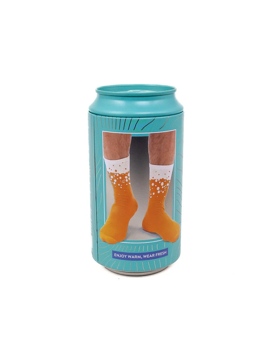 Luckies of London - Ölstrumpor Orange - Hazy IPA - Image 3