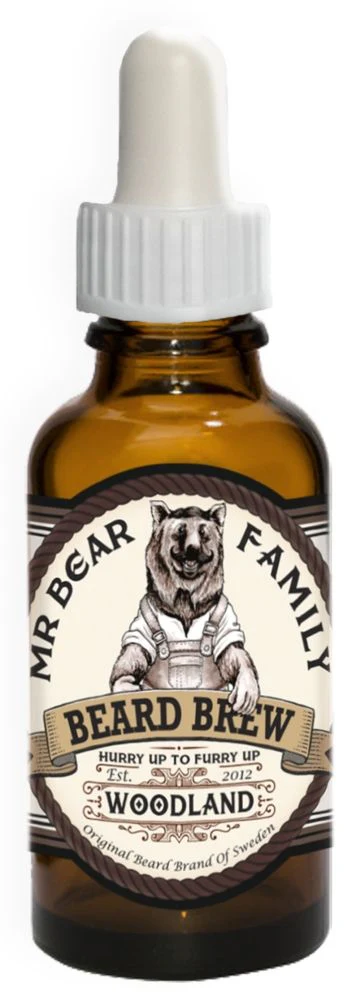 Mr Bear Family - Skäggolja 30ml- Woodland
