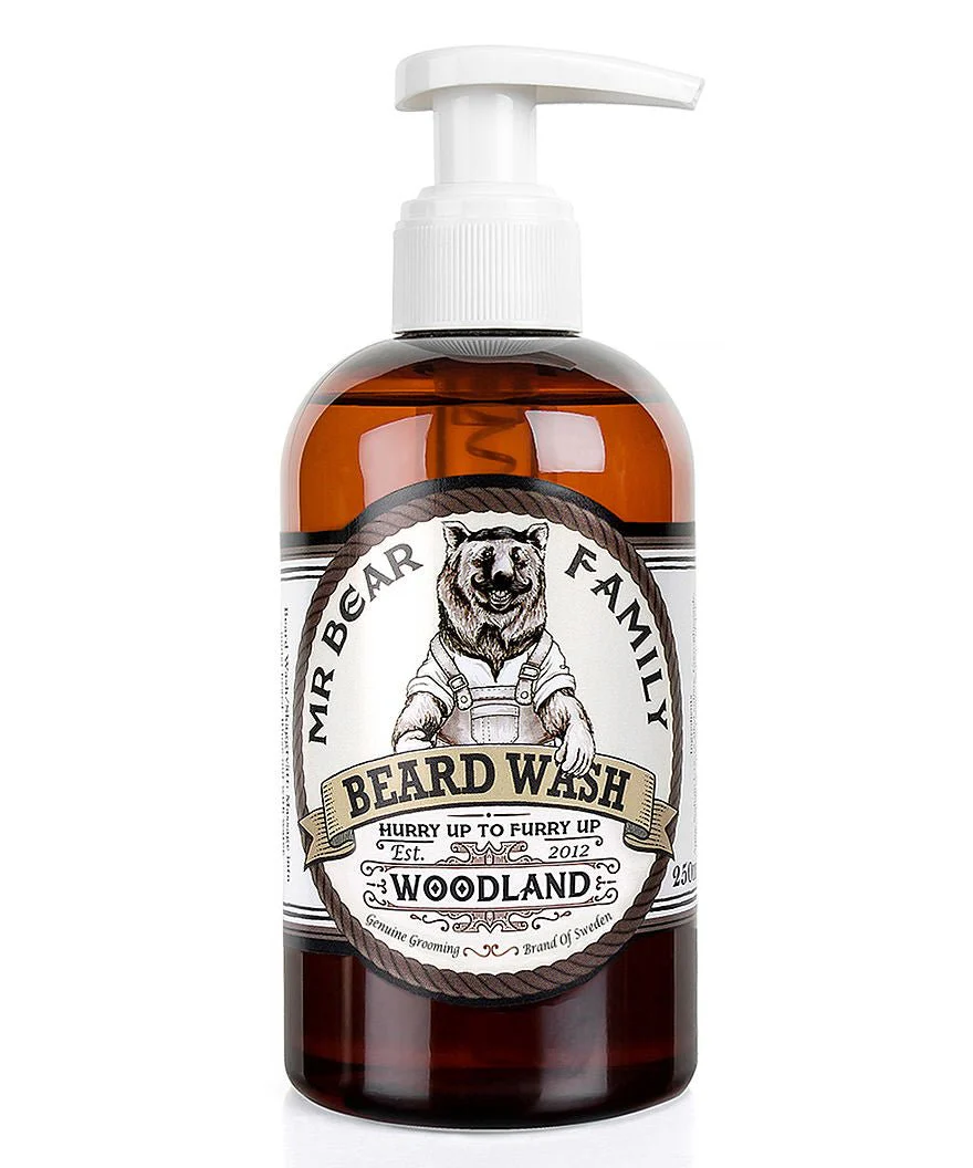 Mr Bear Family - Skäggschampo Woodland - Beard Wash