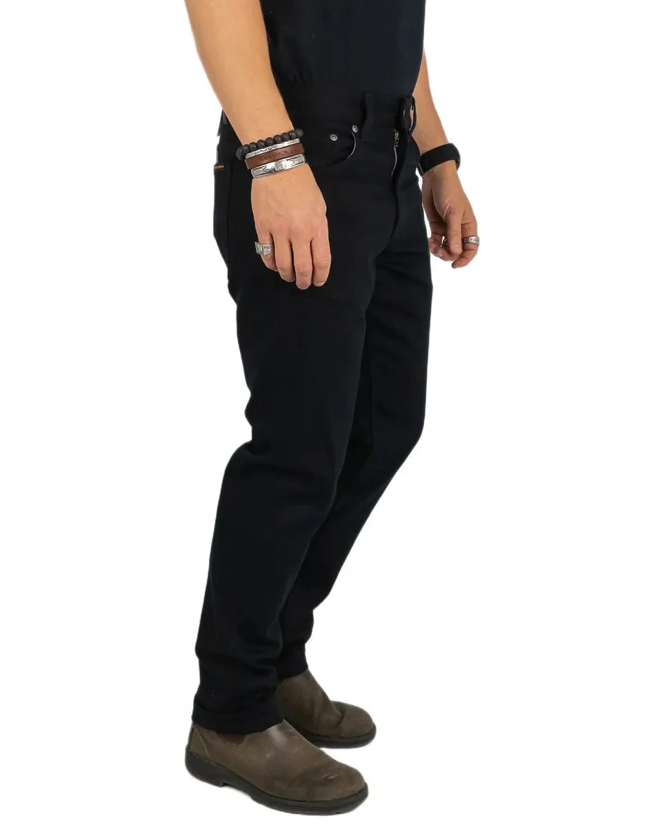 Nudie - Gritty Jackson - Everblack - Jeans - Svart - Image 4