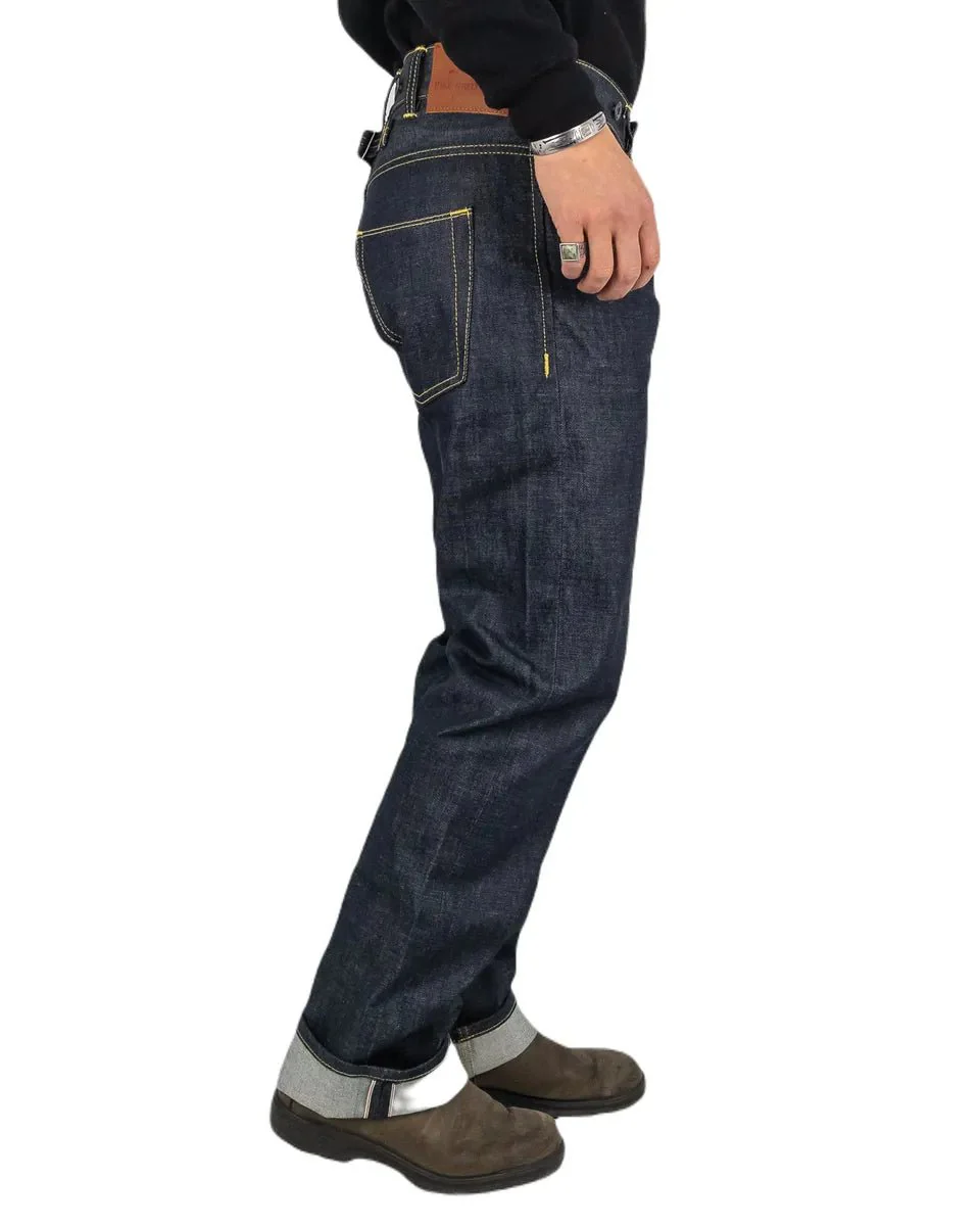 Pike Brothers - 1937 Roamer Selvedge Jeans - 11oz Metal Blå - Image 3