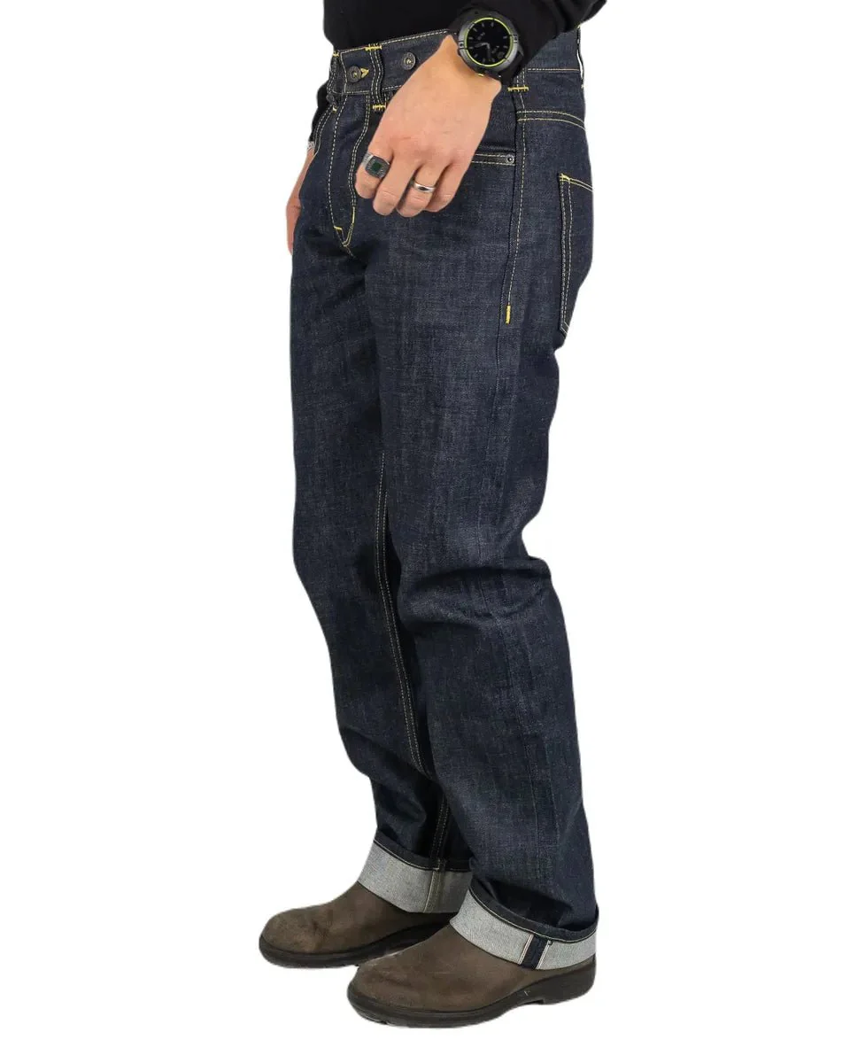 Pike Brothers - 1937 Roamer Selvedge Jeans - 11oz Metal Blå - Image 4