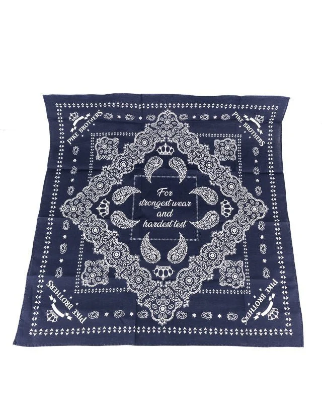 Pike Brothers - 1947 Logo Bandana - Blå