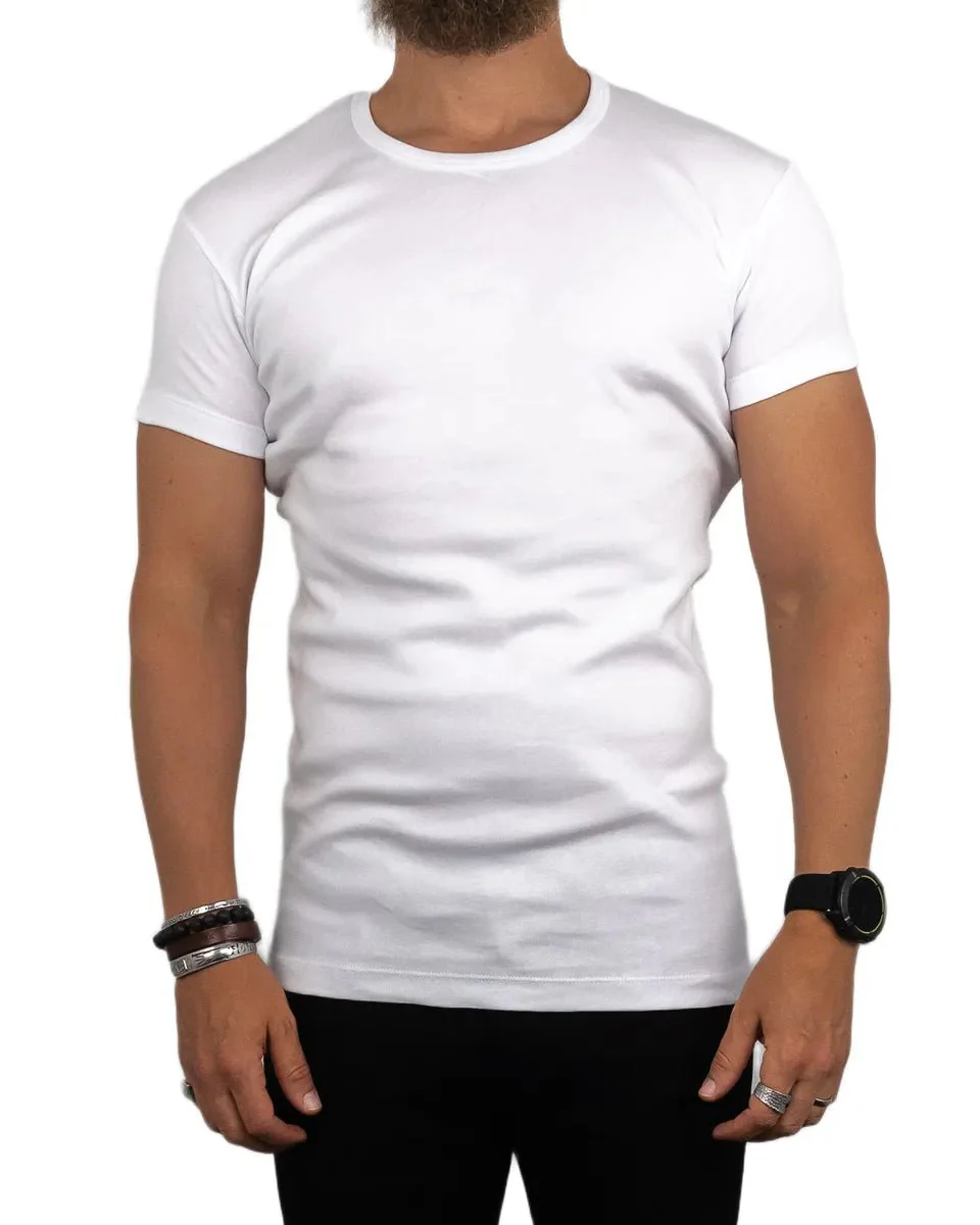 Pike Brothers - 2 Pack T-Shirt - 1947 Rundhals set - Vit - Image 2