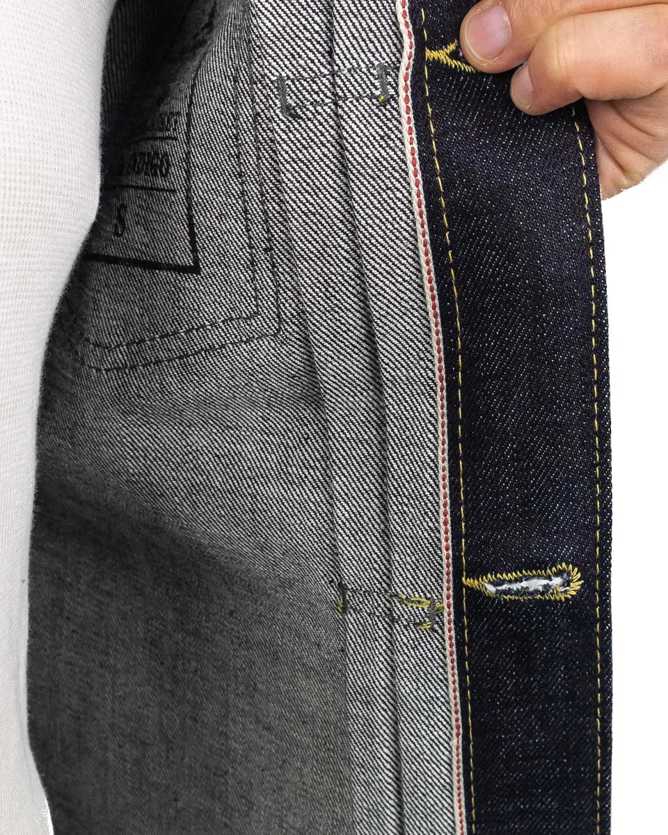 Pike Brothers - Jeansjacka 15Oz 1958 Roamer - Otvättad Indigo - Image 5