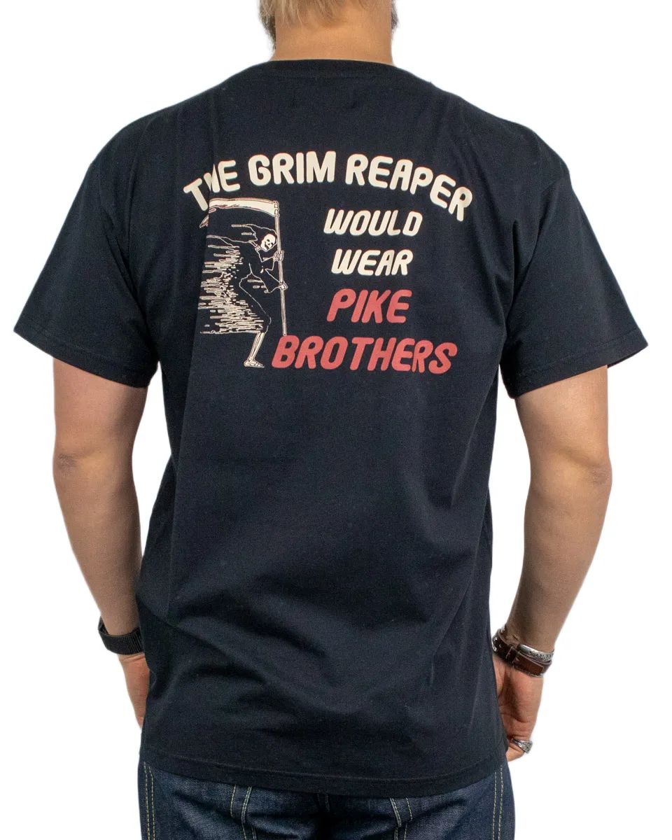 Pike Brothers - T-Shirt - Grim Reaper - Svart