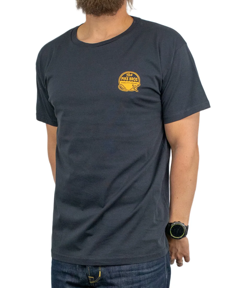 Pike Brothers - T-Shirt - Seabees - Marinblå - Image 2