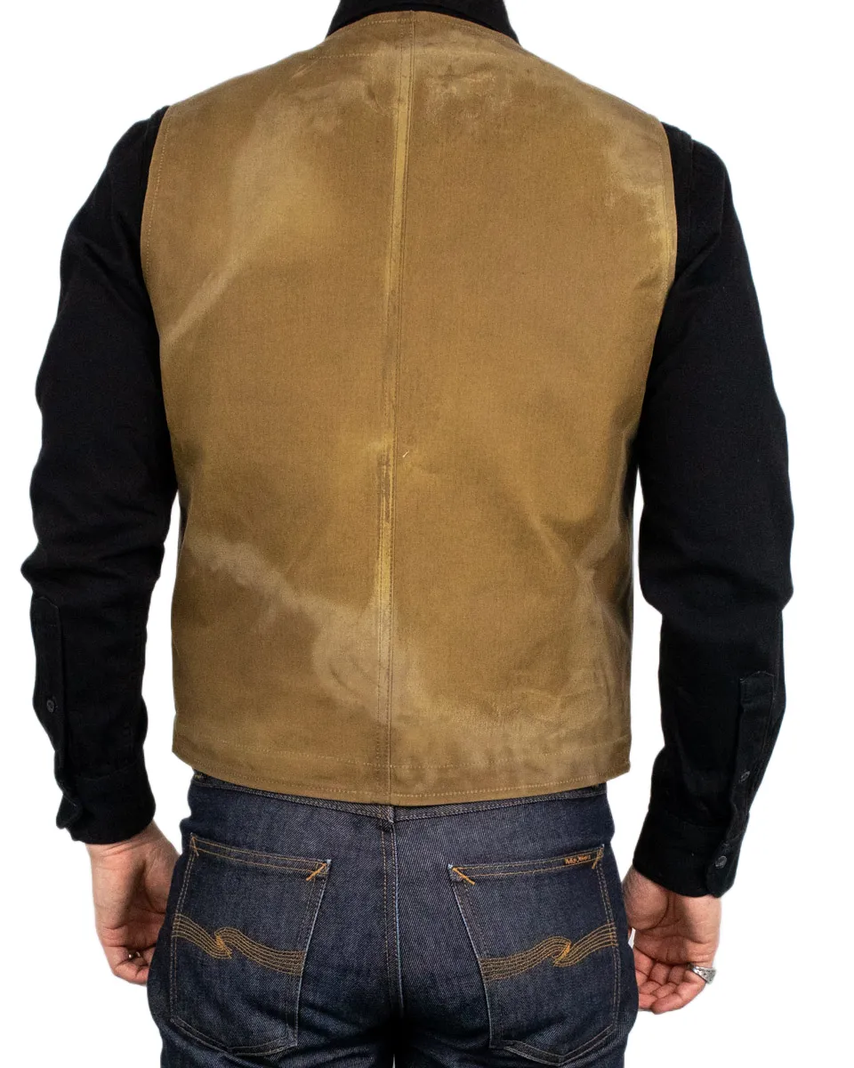 Pike Brothers - Vaxad Väst - 1937 Roamer Vest - Brun - Image 5