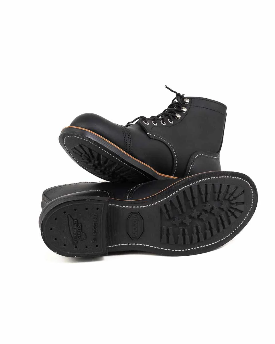 Red Wing Shoes - Iron Ranger Svart - 08084 - Image 5