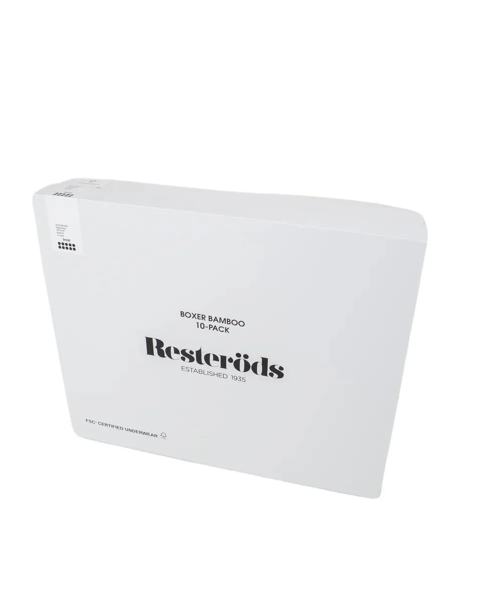Resteröds - 10-Pack Kalsonger - Bambu - Svart - Image 2