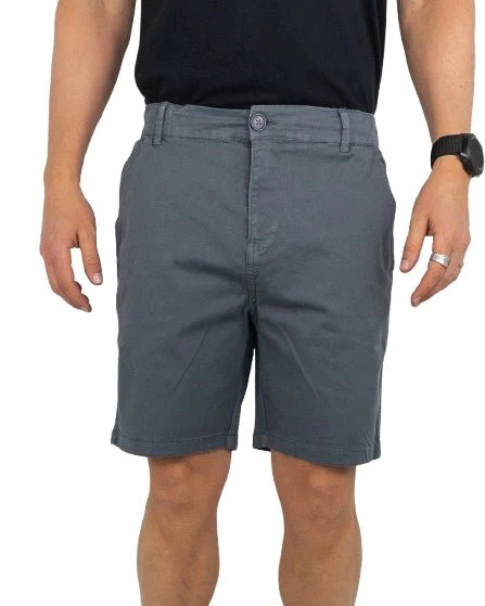 Resteröds - Chinos Shorts - Chin - Grå