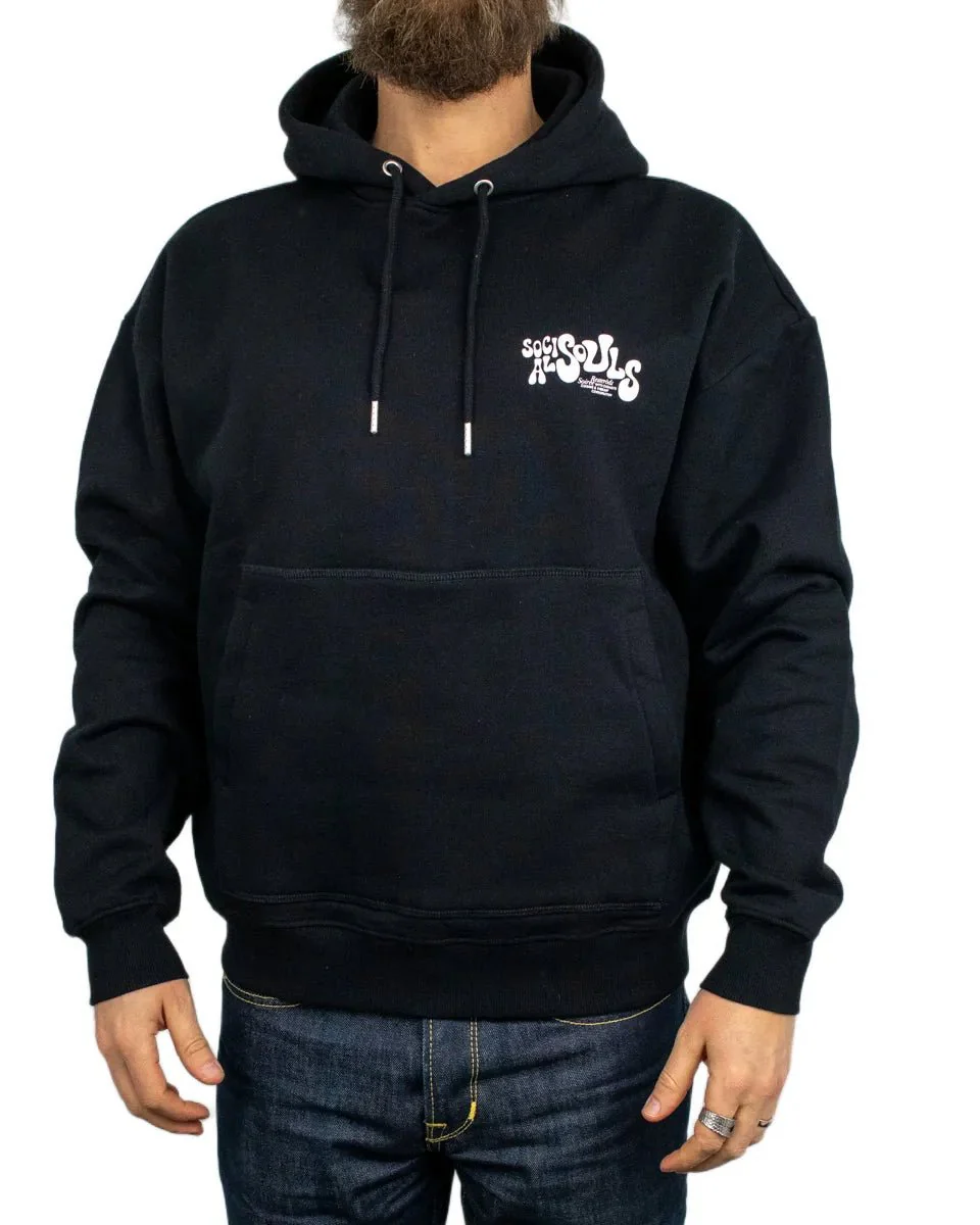 Resteröds - Hoodie - Jay Brösttryck - Svart - Image 2