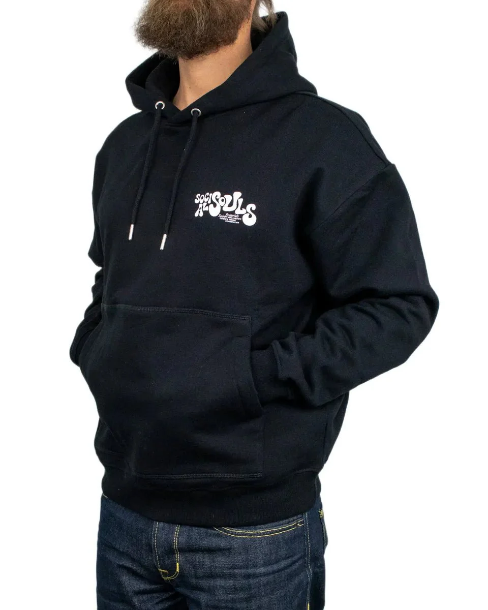 Resteröds - Hoodie - Jay Brösttryck - Svart - Image 3