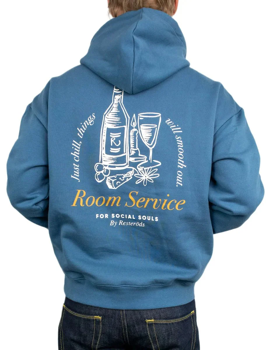 Resteröds - Hoodie - Room Service - Jay - Blå - Image 3