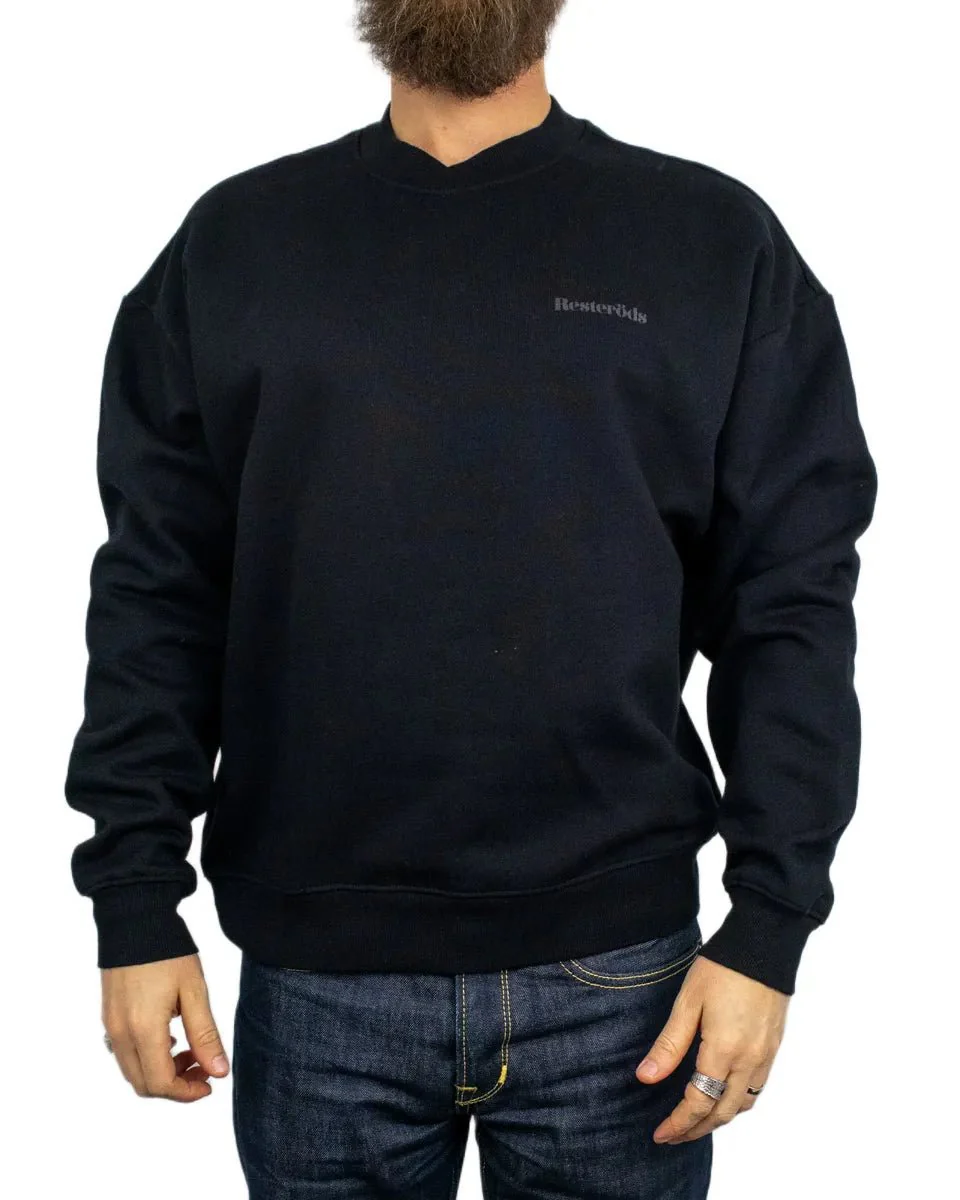 Resteröds - Sweatshirt - Drake Crew - Svart