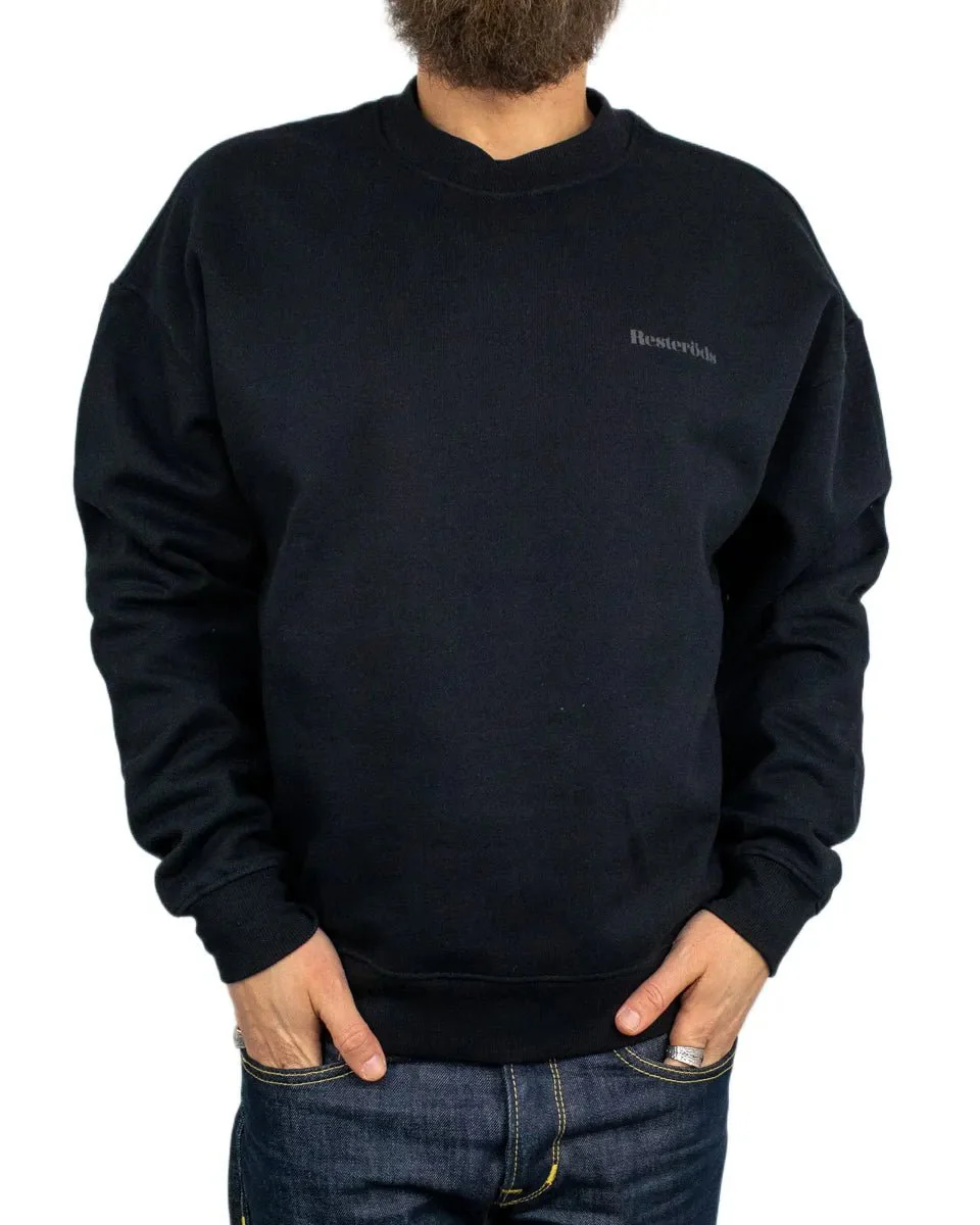 Resteröds - Sweatshirt - Drake Crew - Svart - Image 4