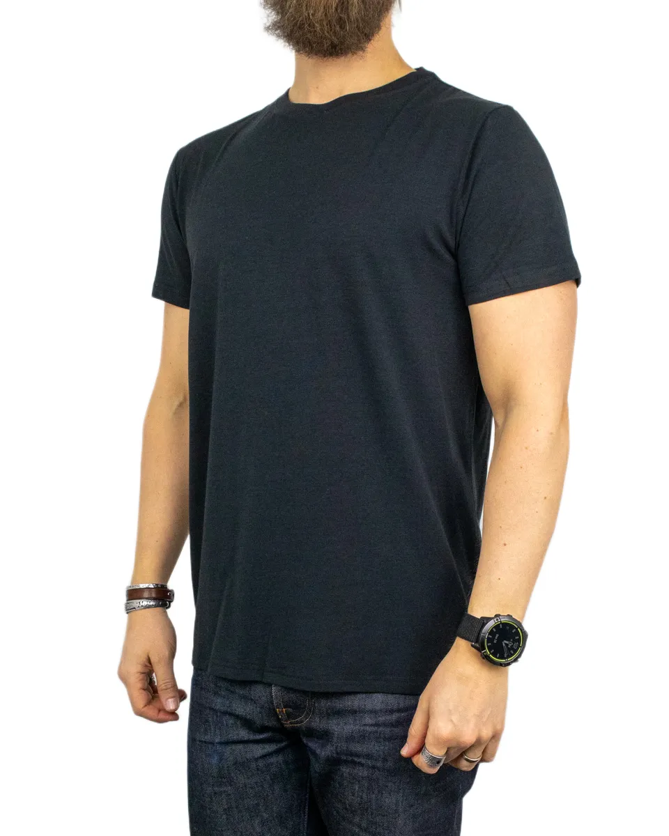 Resteröds - R-Neck - T-Shirt - Bambu - Svart - Image 2