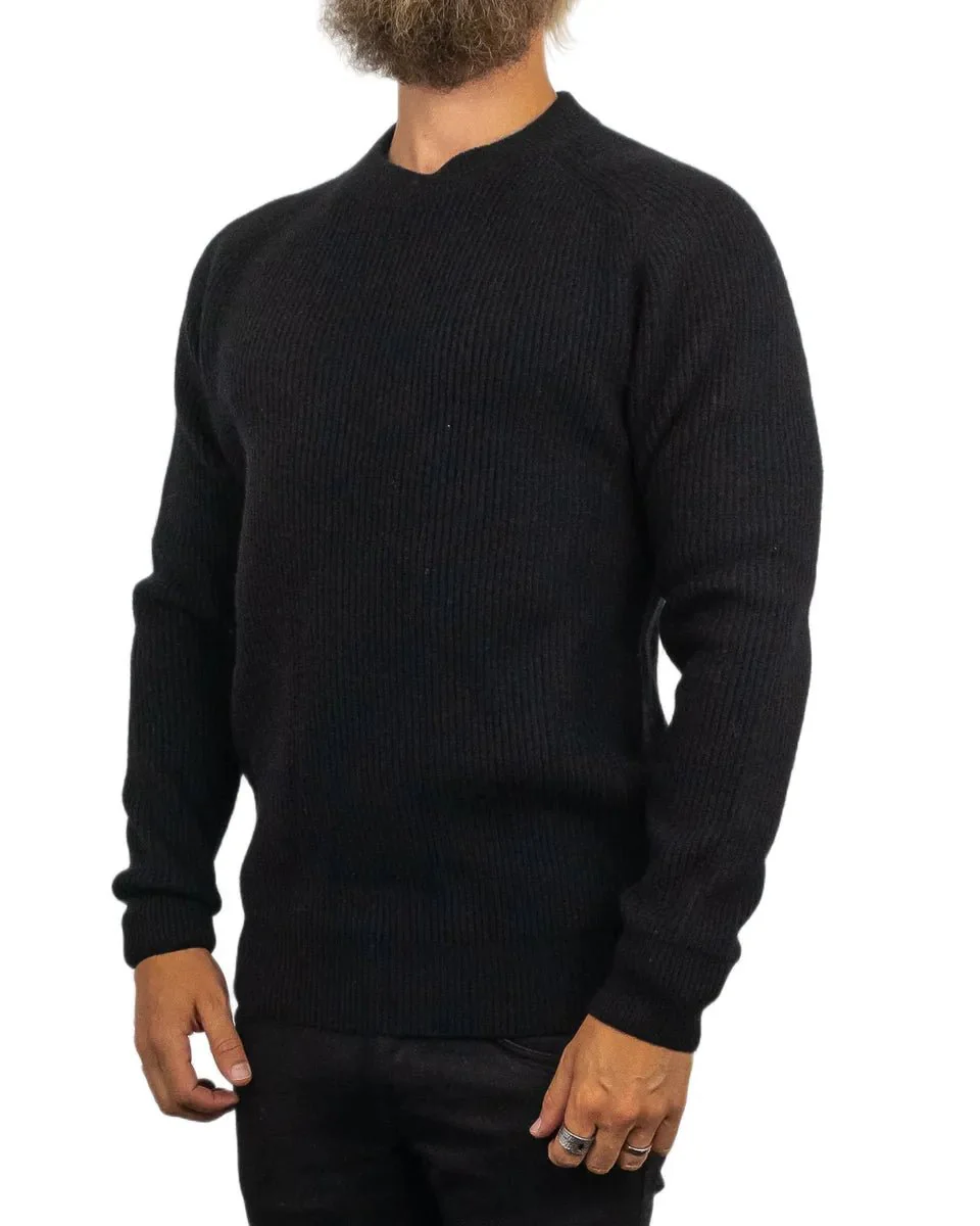 Resteröds - Ull Sweatshirt - Michael Pullover - Svart - Image 3