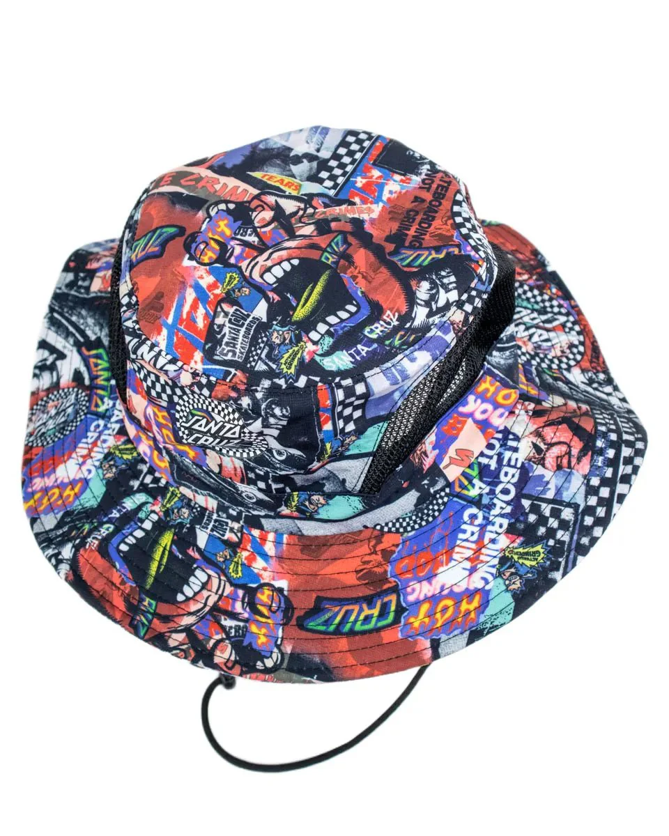 Santa Cruz - Bucket hat - Collage Boonie - Multifärgad - Image 4