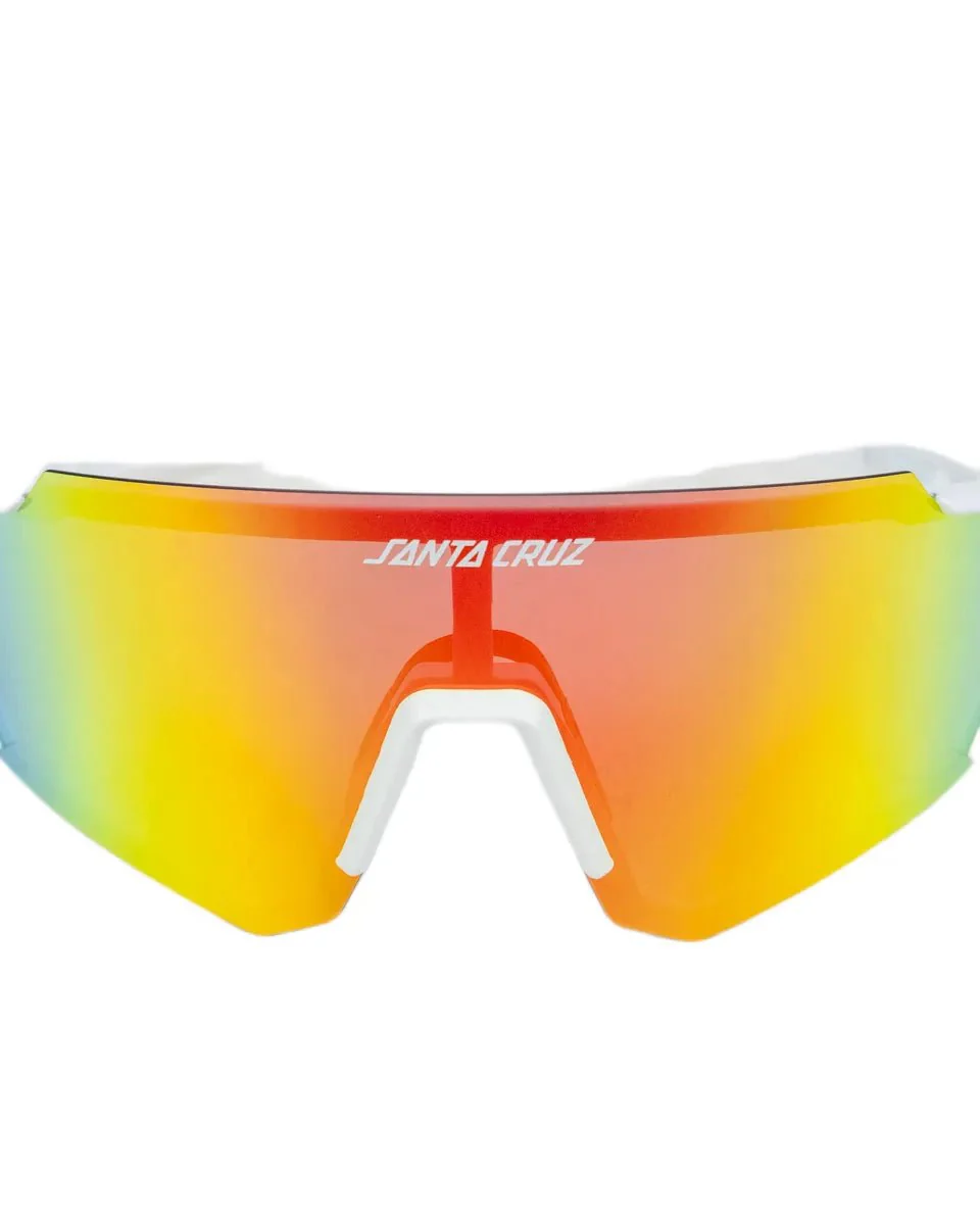 Santa Cruz - Solglasögon - Polariserande - Strip Racer - Vit/Orange - Image 3
