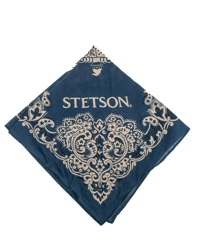 Stetson - Bandana Blå - Bandana Cotton
