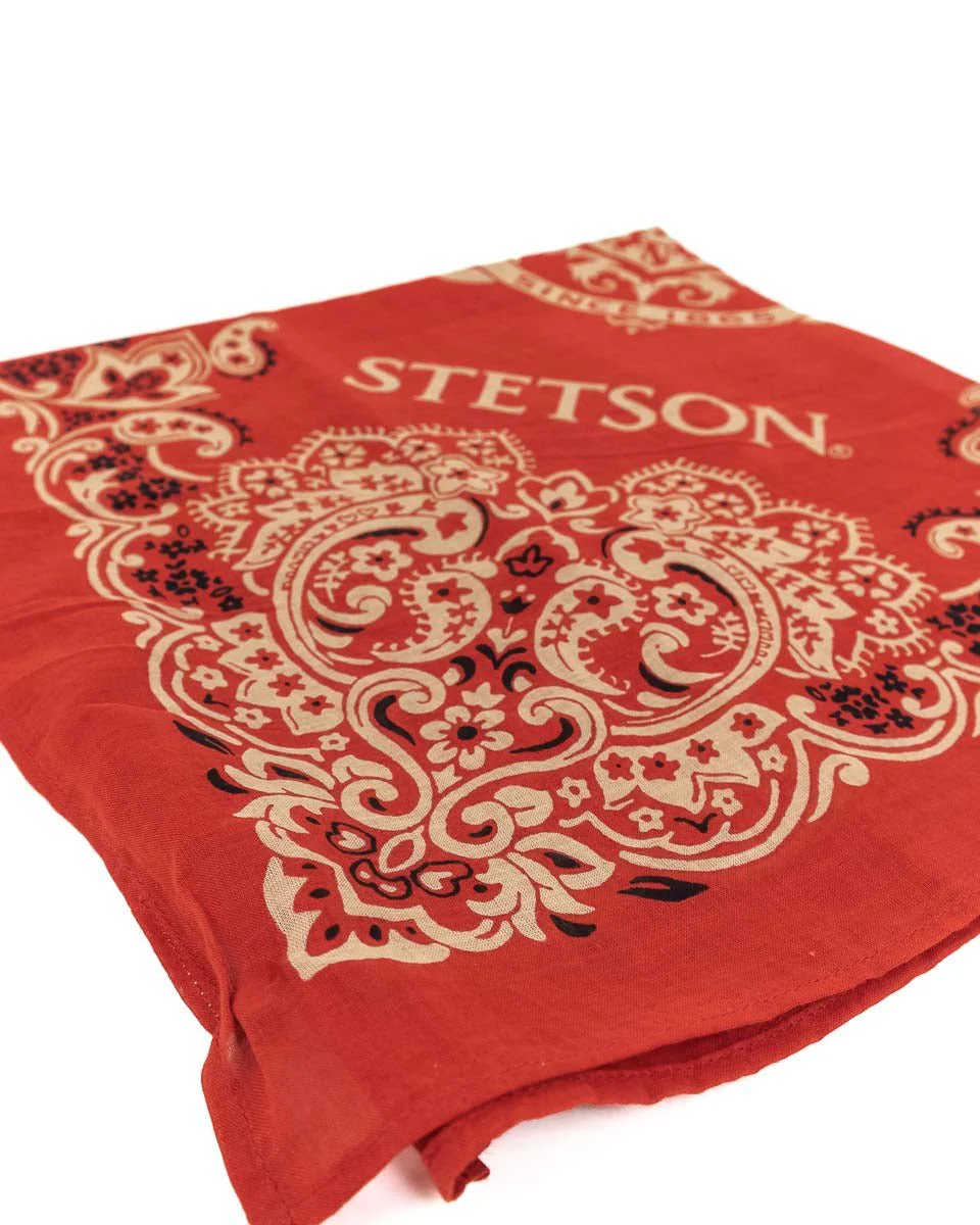 Stetson - Bandana Röd - Bandana Cotton - Image 2