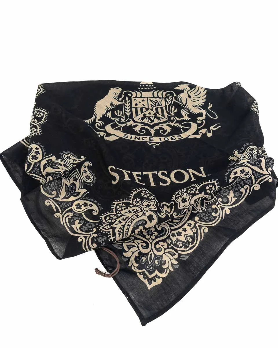 Stetson - Bandana Svart - Bandana Cotton - Image 3