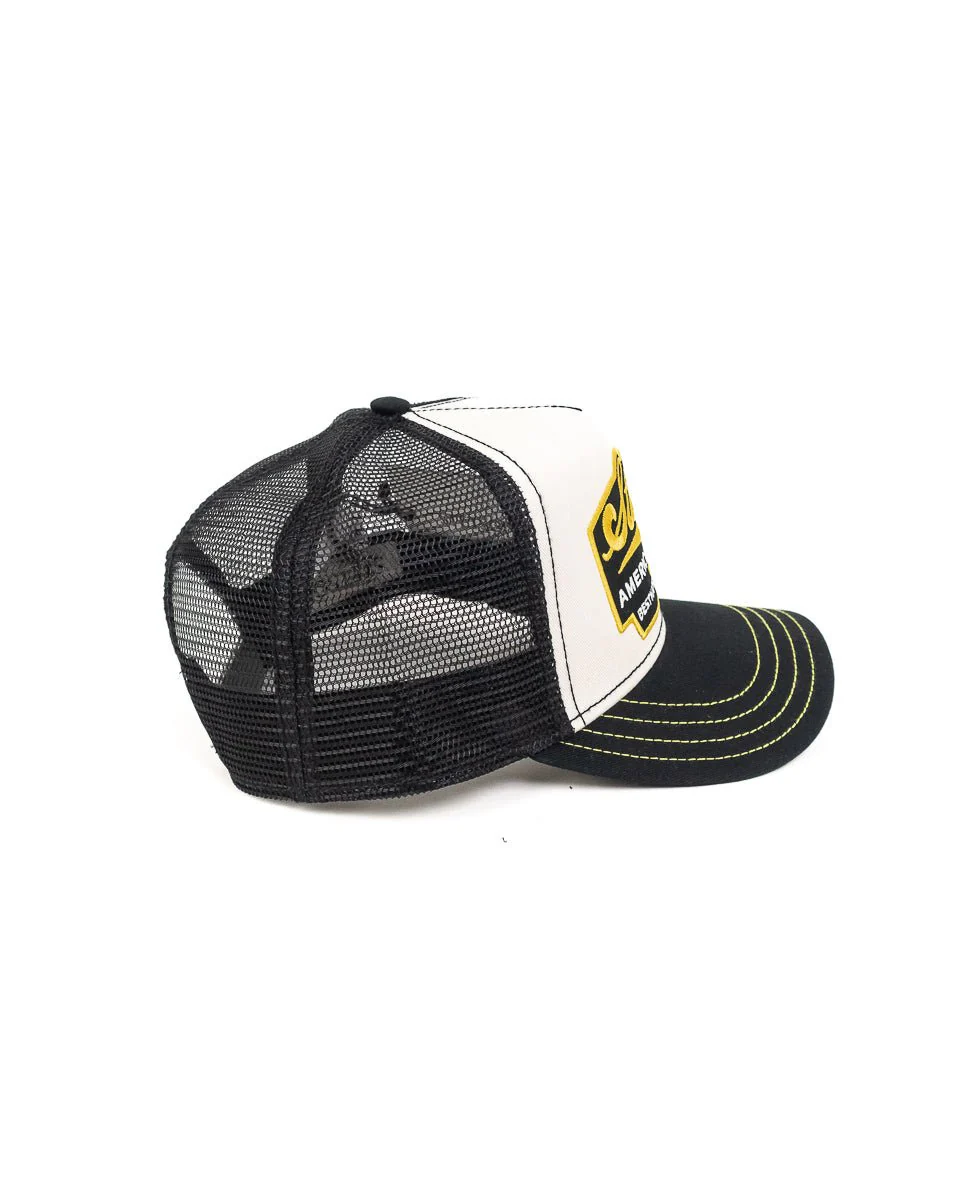 Stetson - Barn Truckerkeps Vit/Svart - American Heritage - Image 3