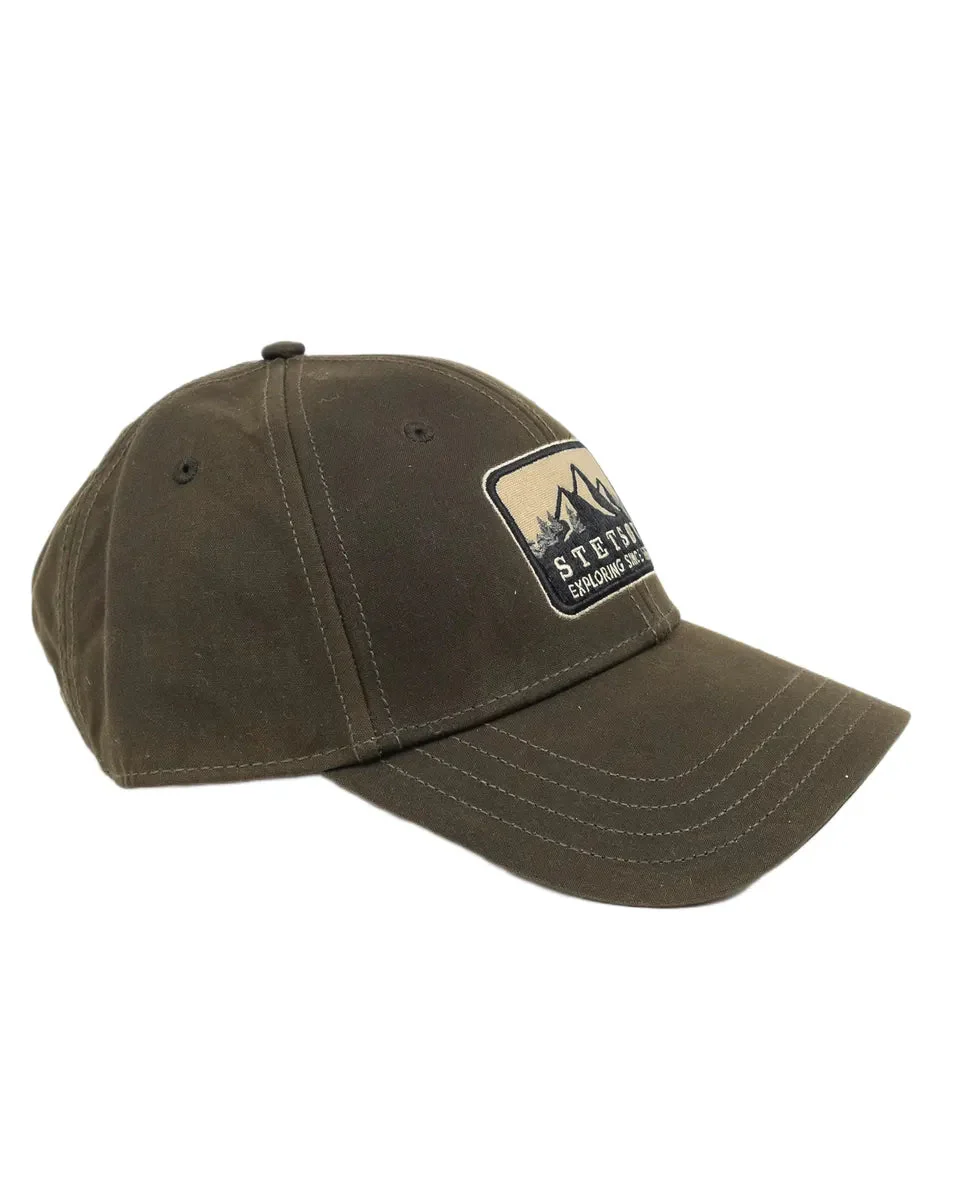 Stetson - Basebollkeps - Vaxad Bomull - Brun - Image 4