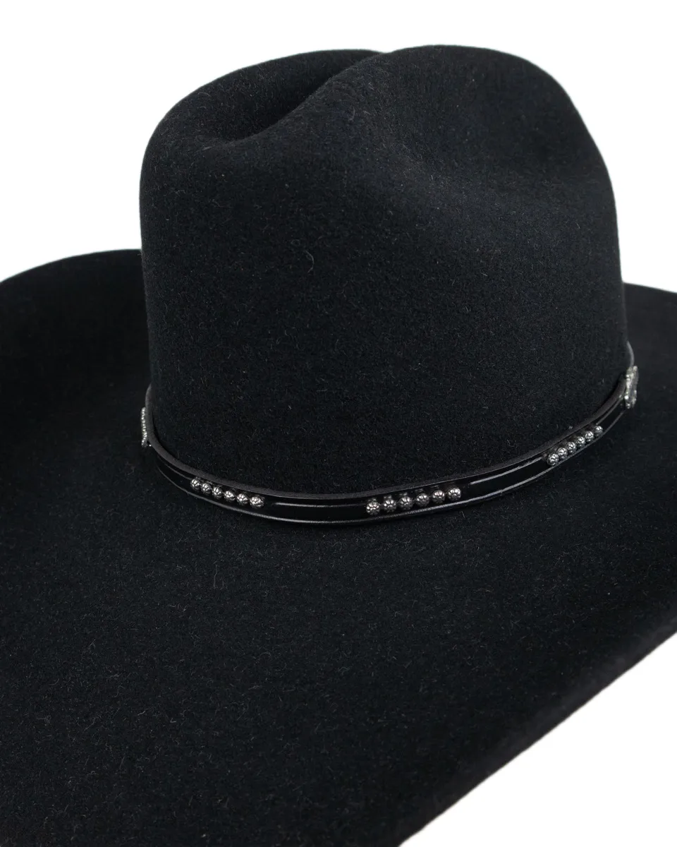 Stetson - Cowboyhatt 4X - Llano Wool - Svart - Image 4