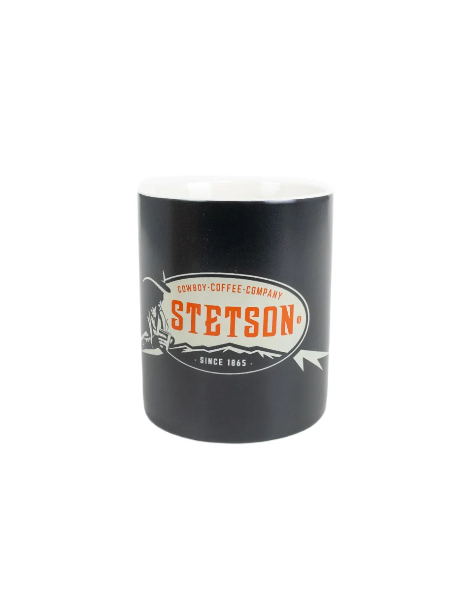 Stetson - Keramikmugg - Kaffemugg - Svart