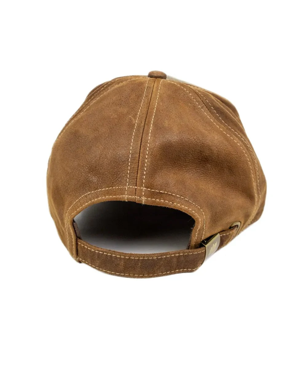 Stetson - Trucker Keps - Läder/Linne - Brun - Image 4