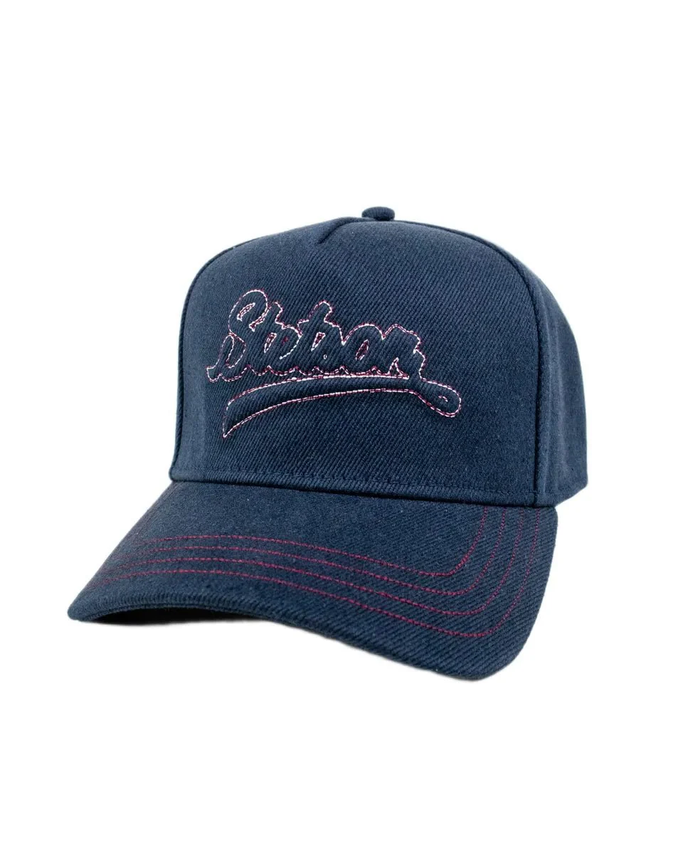 Stetson - Trucker Keps - Selvage Denim Garage - Blå