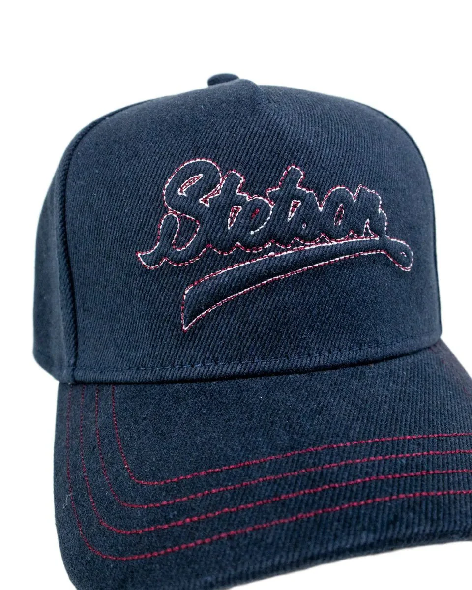 Stetson - Trucker Keps - Selvage Denim Garage - Blå - Image 3