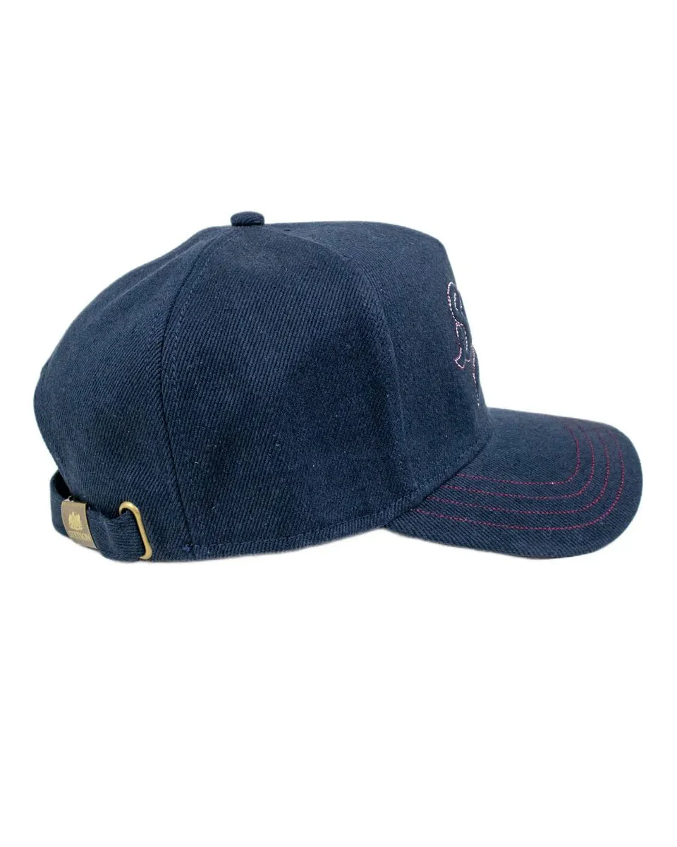 Stetson - Trucker Keps - Selvage Denim Garage - Blå - Image 4