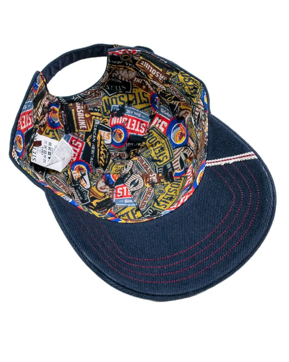 Stetson - Trucker Keps - Selvage Denim Garage - Blå - Image 6