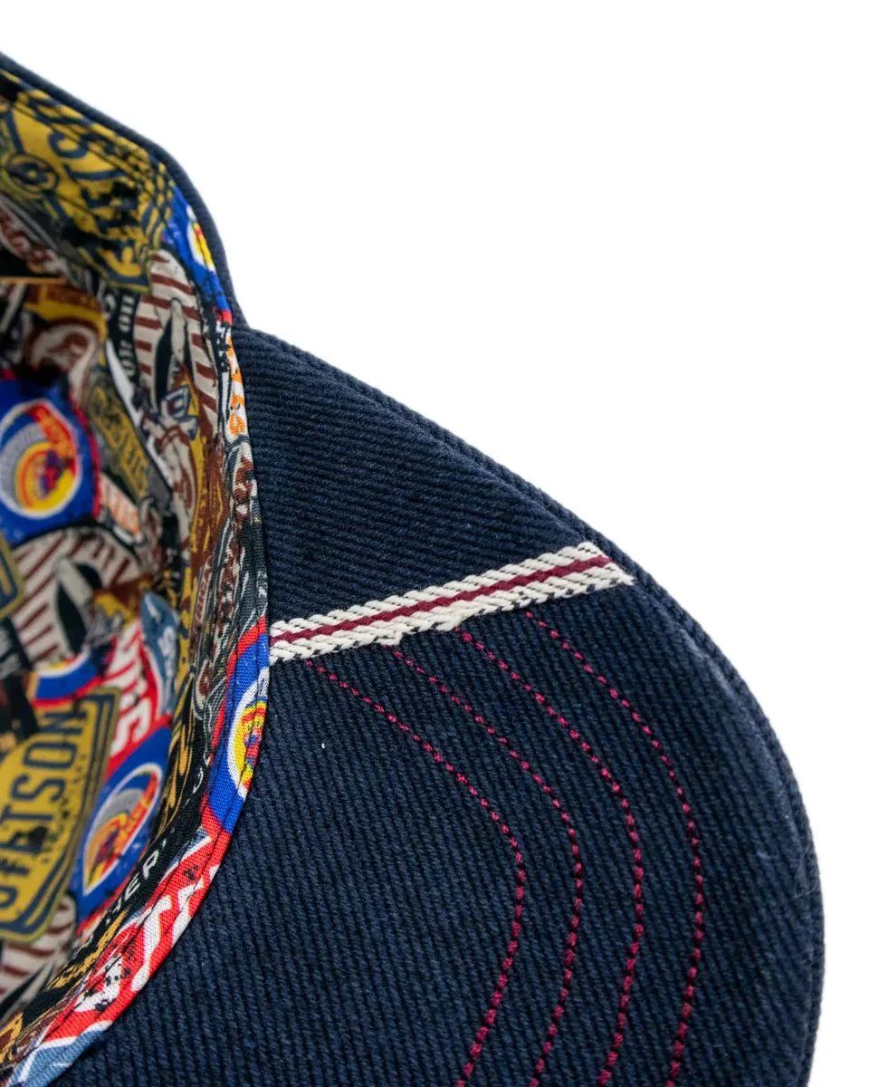 Stetson - Trucker Keps - Selvage Denim Garage - Blå - Image 8