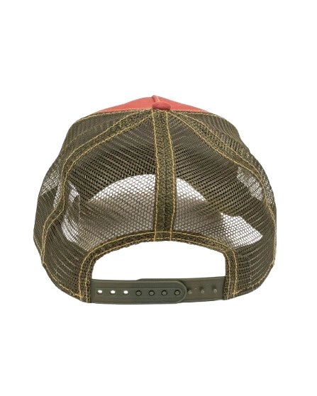 Stetson - Trucker Keps Skull med Manchester Skärm - Brun/Röd - Image 4