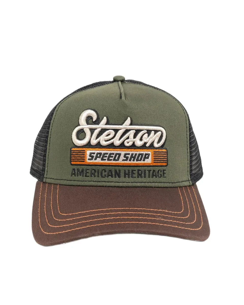 Stetson - Trucker Keps - Speed Shop - Grön/Svart - Image 4