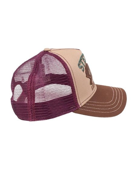 Stetson - Trucker keps Tjur - Great Plains - Brun/Lila - Image 3