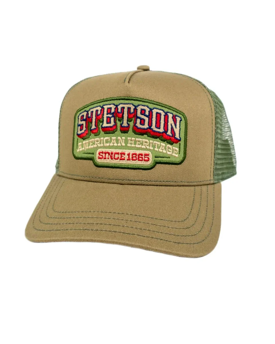 Stetson - Trucker Keps - Vintage Western - Brun