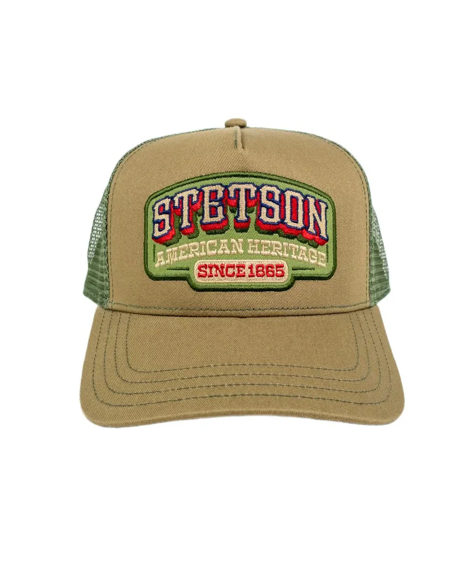 Stetson - Trucker Keps - Vintage Western - Brun - Image 2