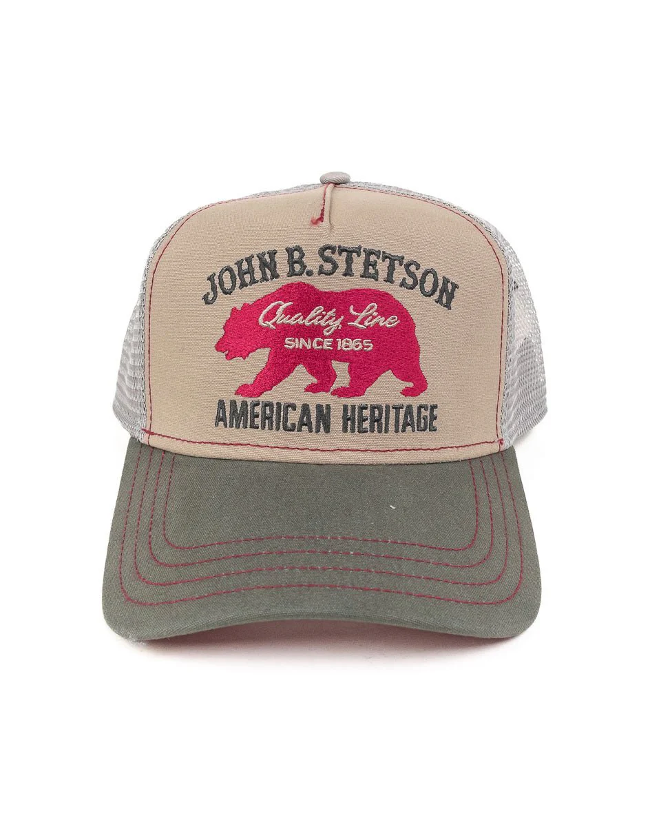Stetson - Truckerkeps Beige - Bear - Image 2