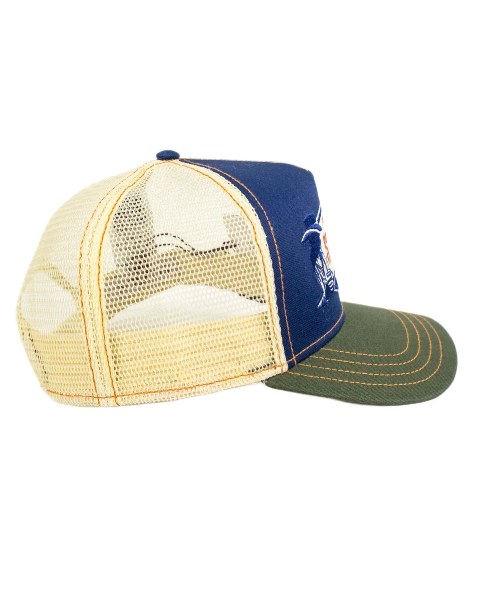 Stetson - Truckerkeps - Cowboy Coffee - Brun/Navy - Image 3