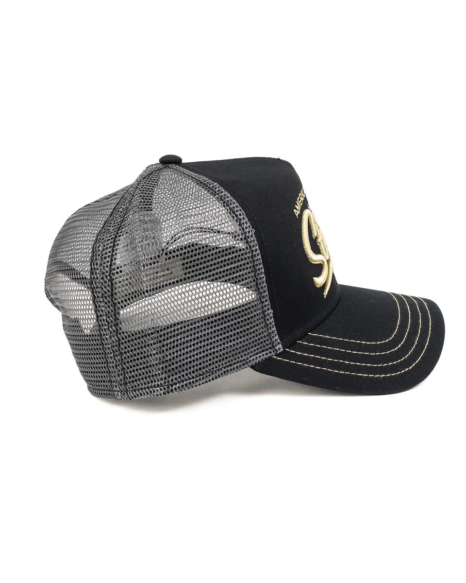 Stetson - Truckerkeps Svart - American Herritage - Image 3