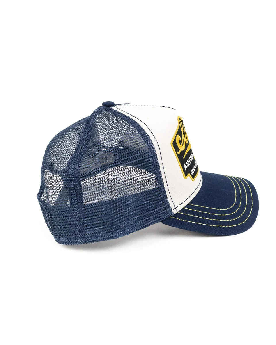 Stetson - Truckerkeps Vit/Blå - American Heritage - Image 3