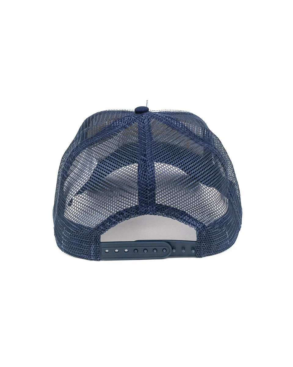 Stetson - Truckerkeps Vit/Blå - American Heritage - Image 4