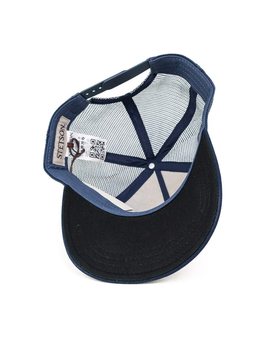 Stetson - Truckerkeps Vit/Blå - American Heritage - Image 5