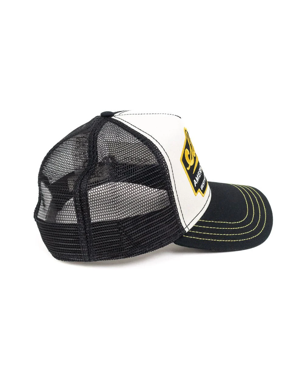 Stetson - Truckerkeps Vit/Svart - American Heritage - Image 3