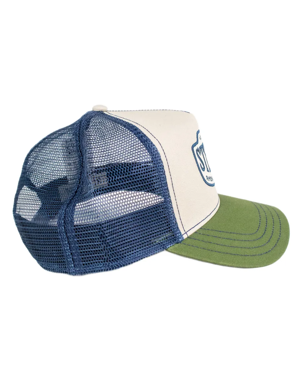 Stetson - Truckerkeps - Western Patch - Beige - Image 3